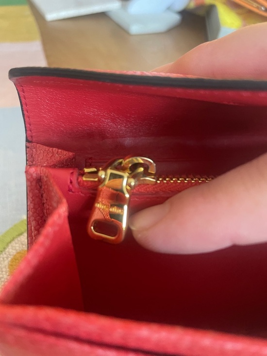 Miu Miu Coral Pink Envelope Clutch- stingray leather - Picture 7 of 9